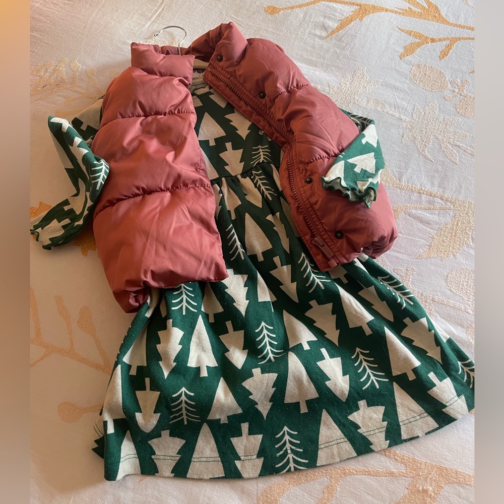 Hanna Andersson toddler girls dress 4T. EUC worn once